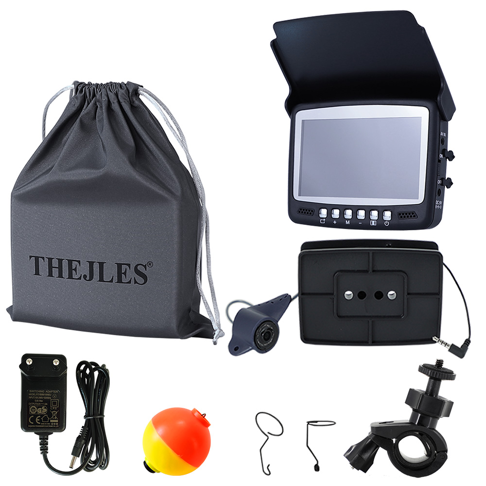 Fish Finder Portable - 4.3 Inch IPS Underwater Fishing Camera