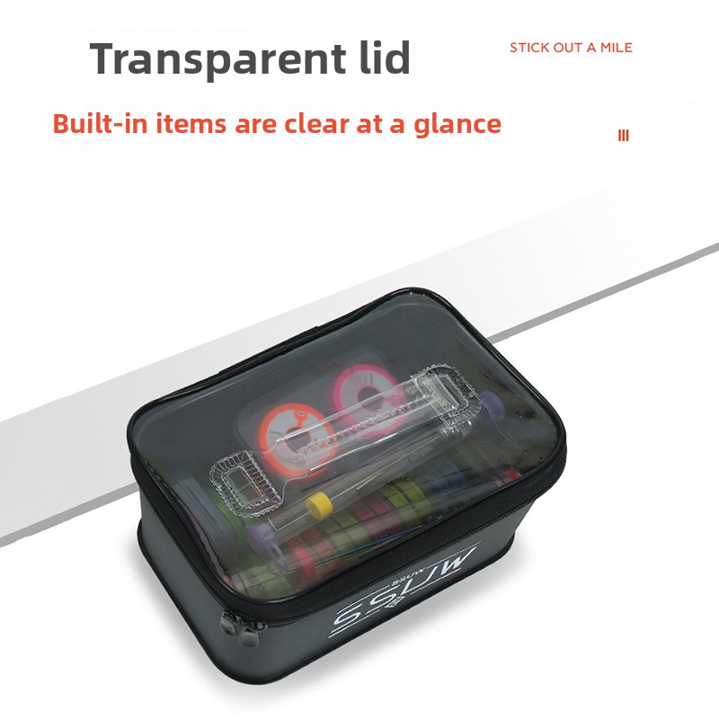 Portable EVA Fishing Tackle Bo - Fish Finder Case ulasan dan harga